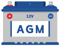 AGM 배터리 찾기 이미지.